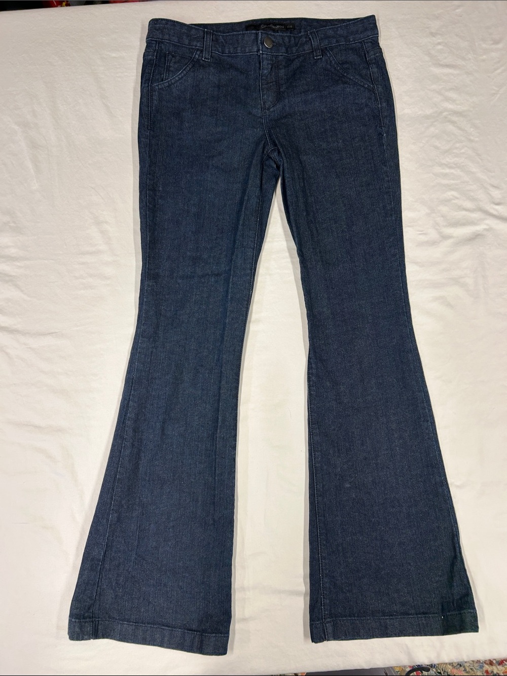 Calvin Klein Jeans Skinny Flare Dark Wash Jeans 30/10